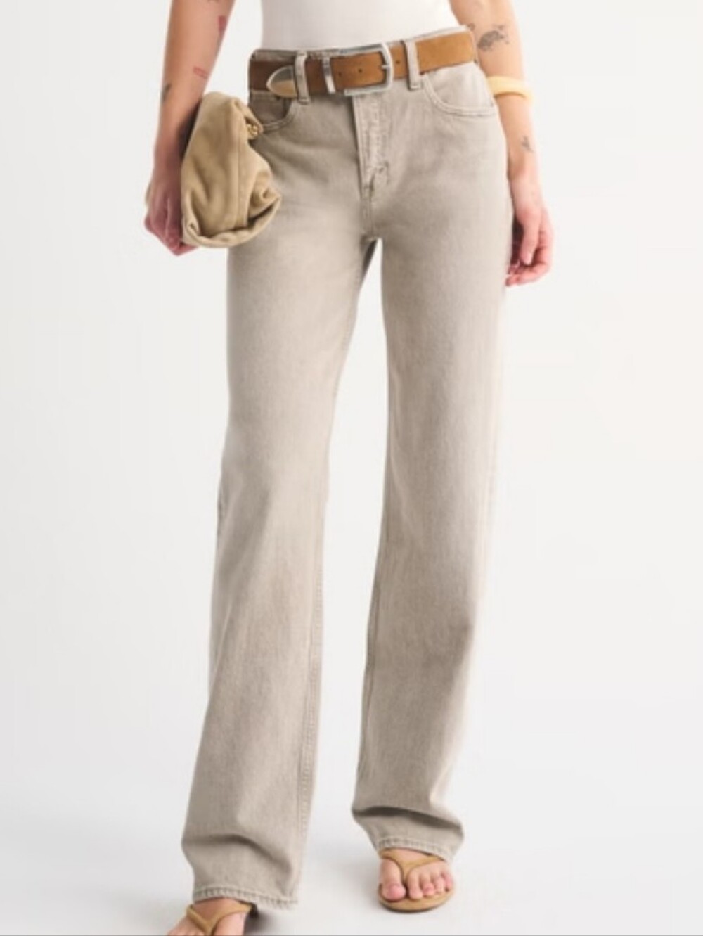 Abercrombie & Fitch 90's Relaxed High Rise Jean